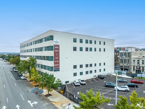 Market Lofts on Third downtown urban location walkable loft Birmingham, Alabama apartments